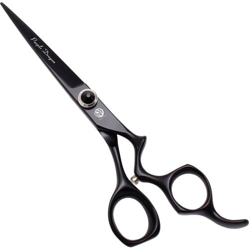 Barber Scissors Professional 5.5" 6" Japan Stainless Purple Dragon Hairdressing Thinning Scissors Hair Cutting Shears Set 9016