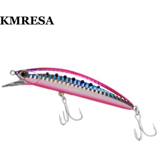 Heavy surfer minnow 90MM 28G Sinking Minnow Fishing Lure Artificial Bait Saltwater Hard Bait Pike Bass Fishing tackle 2021