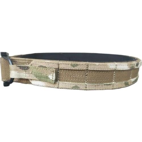 Tactical CS Outdoor Military Army Fighter Belt Combat Inner & Outer Belt Multicam MOLLE Belt