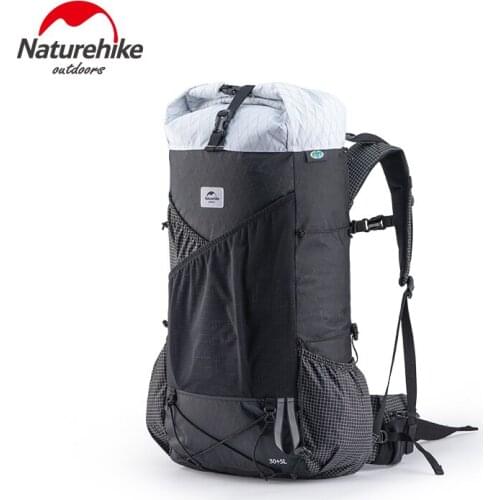 Naturehike X-PAC Outdoor Backpack Ultralight Packs Large Capacity Hiking Bags Waterproof For Camping Climbing Travel 30L+5L