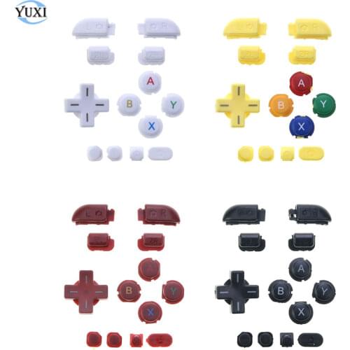YuXi Replacement For New 3DS XL LL Full Buttons ABXY L R ZL ZR D-pad Home Power Button For New 3DSXL New 3DSLL Console