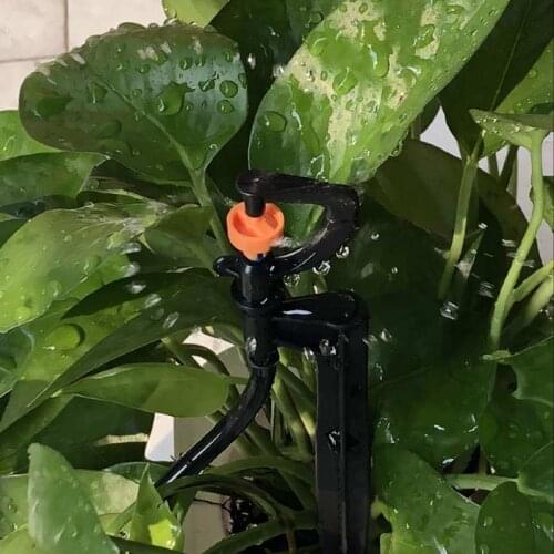 10pcs 360 Rotary Nozzle Degree Atomizer Garden and Irrigation Micro Adjustable Sprinklers Micro Sprinklers Sprinkling