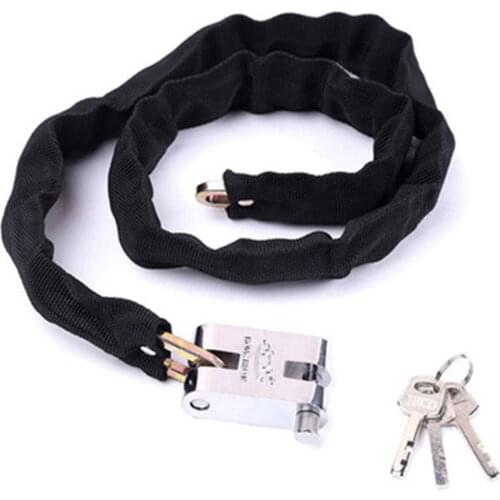 101cm Reinforced Metal Heavy Motorbike Motorcycle Bicycle Chain Lock