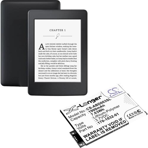 Cameron Sino 1900mAh Battery 170-1032-01, S11GTSF01A for Amazon Kindle 3/ 3G /Graphite