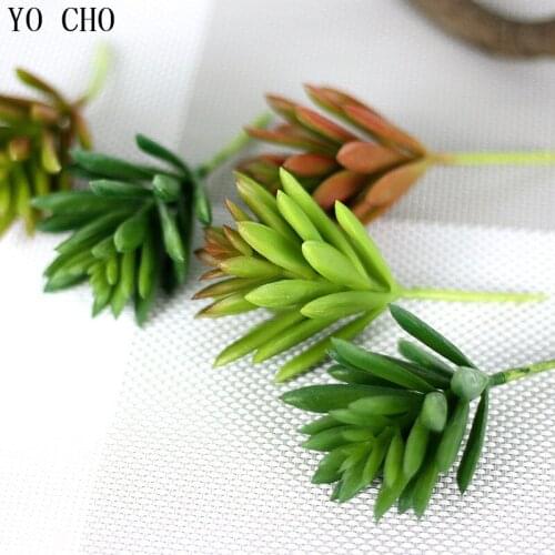 Cheap high-quality Suculentas artificiais Artificial leaves fake plants Artificial succulents Christmas decorations for home