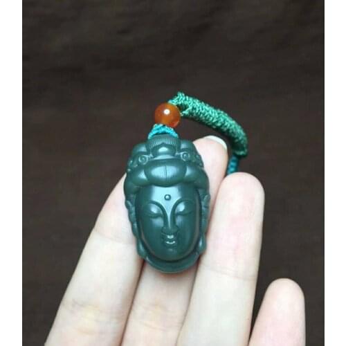 H64#Hetian jade jade Pudu all life pendant, jade fine, full of oily feeling
