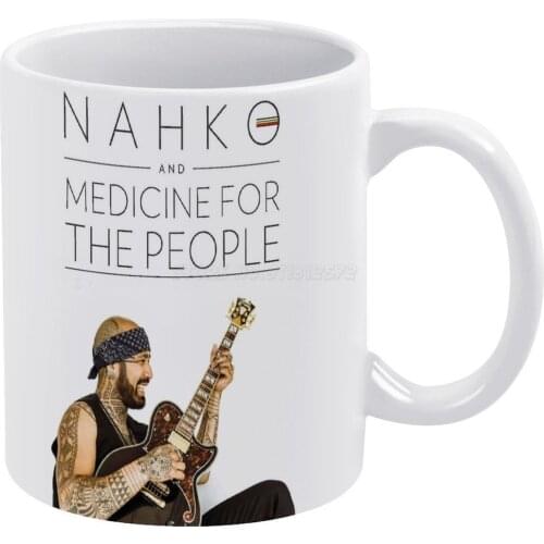 Nahko And The Medicine for The People Music White Mug Coffee Mug Afternoon Tea Christmas Cups Ceramic Mug 330ml for Coffee Nahko
