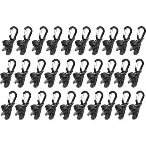 New-Tent Clip Adjustable Plastic Heavy Duty Windproof Awning Clamp Outdoor Camping Tent Alligator Clip Grip Trap