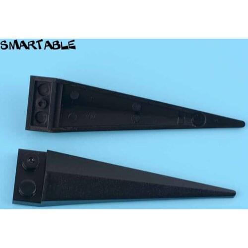 Smartable Plate Modified 1x2 with Flexible Black Tip Building Blocks Parts MOC Toys Compatible Major Brands 61406 Toys 8pcs/lot