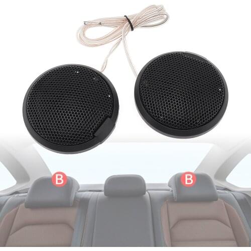 2pcs 20W Universal Car Speaker Dome Tweeter Sound Vehicle Auto Music Stereo Modified Loud Speakers car radio squeakers for Car