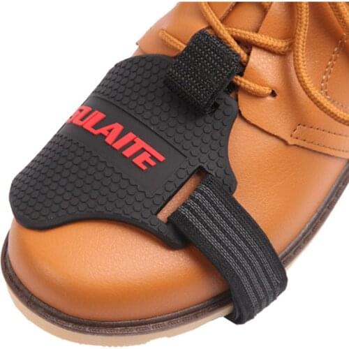 1PCS Black Motorcycle Shoes Protective Motorbike Moto Gear Shifter Men Shoe Boots Protector Shift Sock Boot Cover Shifter Guards