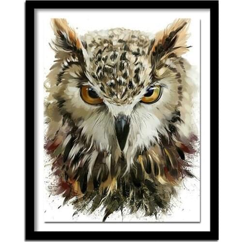 5D Diy Diamond Painting full Owl Cross Stitch Animal Round Diamond embroidery sale daimond accessories pictures of rhinestones