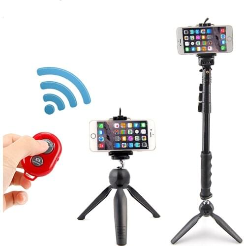 Wireless Bluetooth Remote Control Shutter Self-timer Univer For Cell Phone F4J4