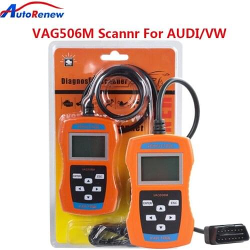 Car Diagnostic-tool VAG-506M Auto Diagnostic Scanner Automotive Scanner for Seat/Skoda/VW/AUDI Read Erase Diagnostic Code