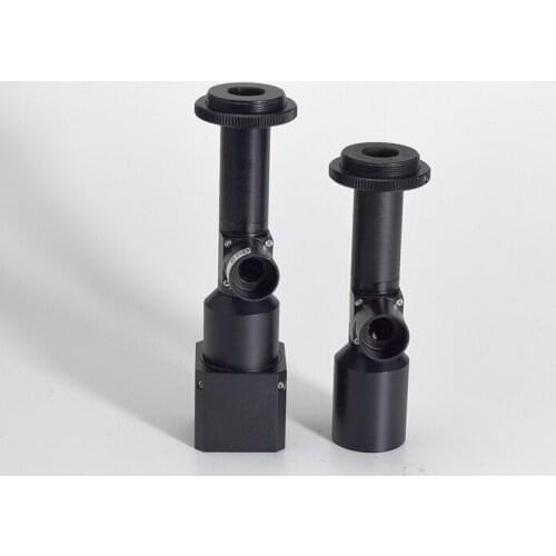 Used original DMLT1-65D telecentric lens 1X65 megapixels, target size 2/3 with prism