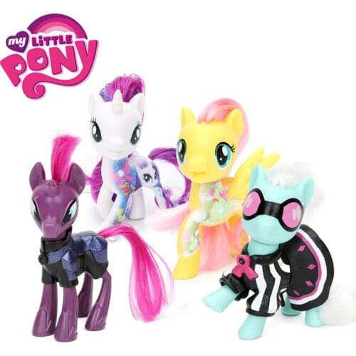 My Little Pony Toys Friendship is Magic Photo Finish Rarity Fluttershy Tempest Shadow PVC Action Figure Collection Model