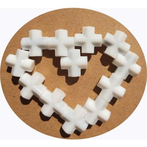 Magnetic Stirrer Stir Bar PTFE Magnetic Mixer Stir Bars Cross Shape (8X20mm, 5PCS)