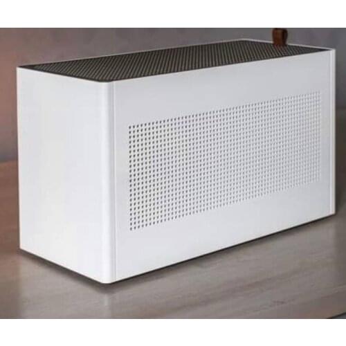 Three slot itx small chassis a4 thick graphics card SFX power supply diy240 water-cooled mini acrylic side through ghost s1