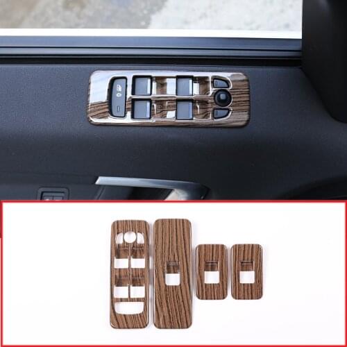 7 Color ABS plastic Window Lift Switch Panel Frame Cover Trim For Land Rover Discovery Sport L550 2015-2020 Car Accessories
