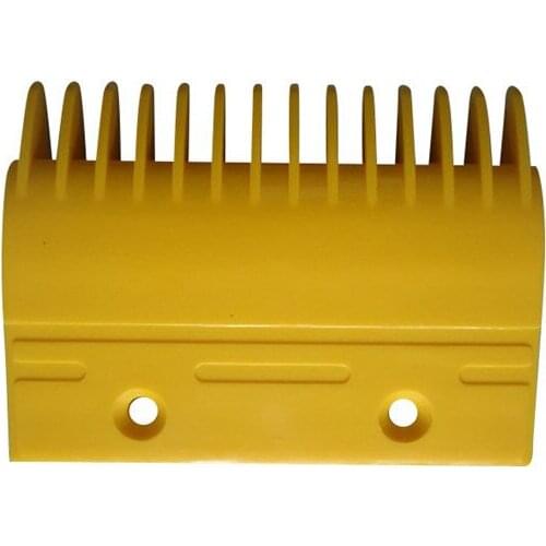 YS017B313 HS017B313 Plastic Comb 14T Use for Mitsubishi Escalator L127mm W93mm Hole Space 64mm 1 Pack=10 Pieces