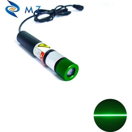 Adjustable line laser module High-power 520nm line laser 80mw