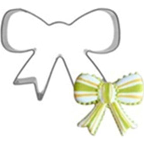 Pretty bow stainless steel creative biscuits die cutting die cake cutting model