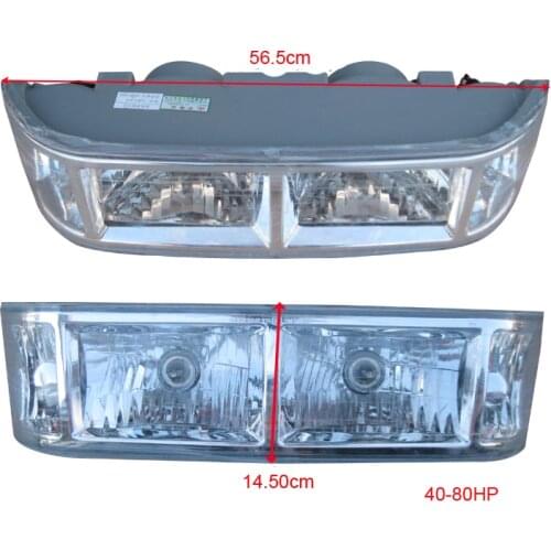 Front head light for JINMA tractor 40-80HP, part number