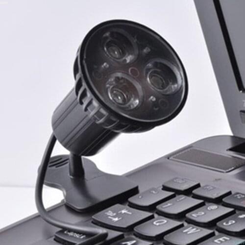 Eye-Protection 360Degree Rotating Clip USB Super Bright Led Small Light, Suitable For laptop Notebook Night Light Keyboard Light