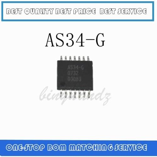10PCS~50PCSAS34-G AS34 tssop-14
