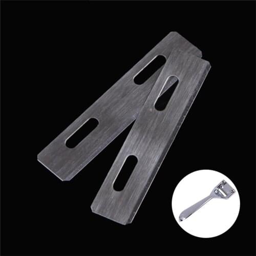 10pcs/set Necessary Replacement Blades Fits Leather Thinning Knife Stainless Steel American Blades Leather Craft