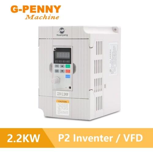 220v 2.2kw /1.5kw VFD CNC Spindle motor driver speed controller Variable Frequency Drive VFD Vector Inverter 1HP in 3HP output