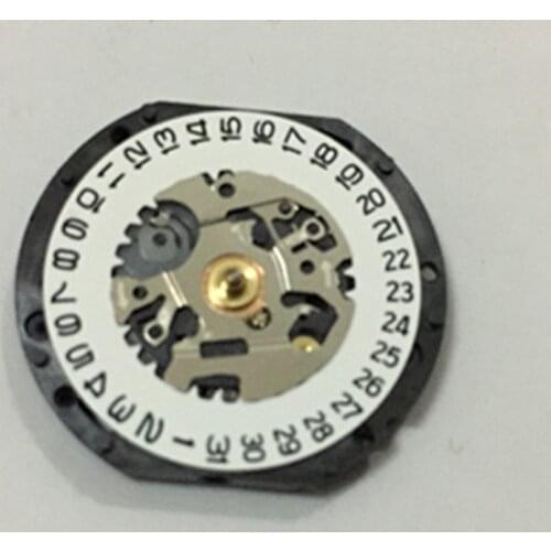 Watch accessories new original Japanese VX19E movement VX19 two pin three point window quartz movement without batteries