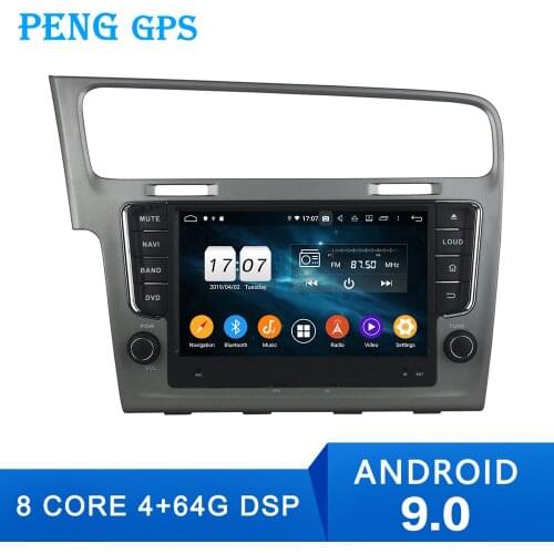 8" Android 9 2Din Car DVD Player GPS Radio for Volkswagen Golf 7 2013-2016 Seperate Navigation Multimedia Stereo Headunit DSP