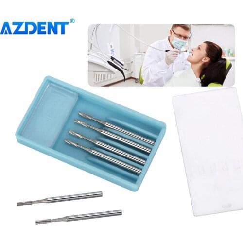 Dental 557 FGOS Surgical Carbide Burs Drill 1.6mm Length 25mm FG-557XL 6PCS/Box