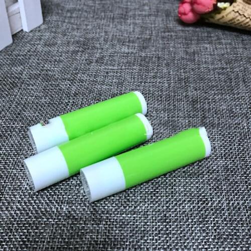 Free Shipping - 100pc/Lot 5G light green LIP BALM Tubes PP Lipstick tube, DIY Lip tube (not including the lip cream )HZ07