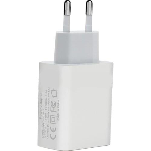 5V 2A Travel USB Adapter Phone Charger Power Supply Adapter Wall Desktop Charging Power Bank EU/US/AU/UK Plug White Adapter