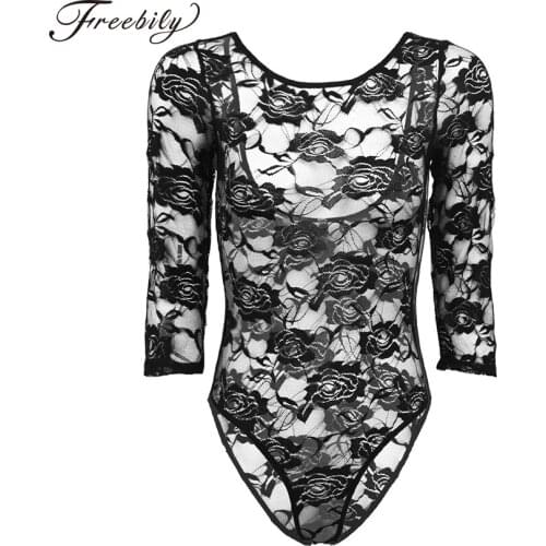 Женские прозрачные боди Freebily China At AliExpress