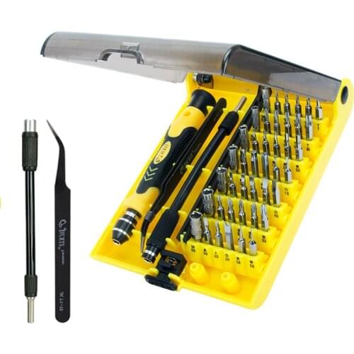 JK-6089B multi-functional combination screwdriver 45 sets of computer mobile phone disassemble household combination tools