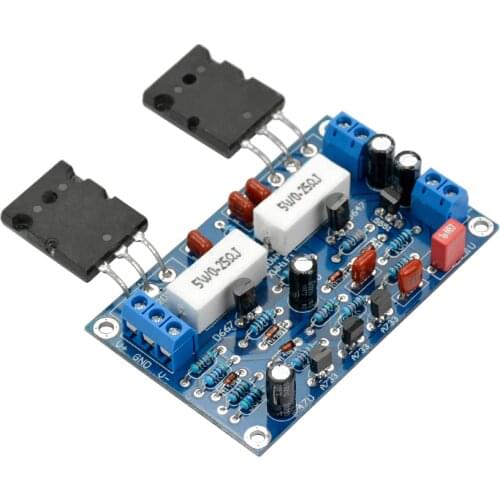 AIYIMA 100W 2SC5200+2SA1943 Audio Amplifier Board Mono Channel HIFI Power Amplifier Board Dual DC35V DIY For Home Theatre