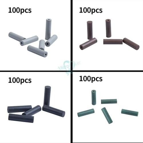 100 Pcs Rubber Points Polishing wheels for Dental Jewelry Rotary Tool Jewelry Buffing