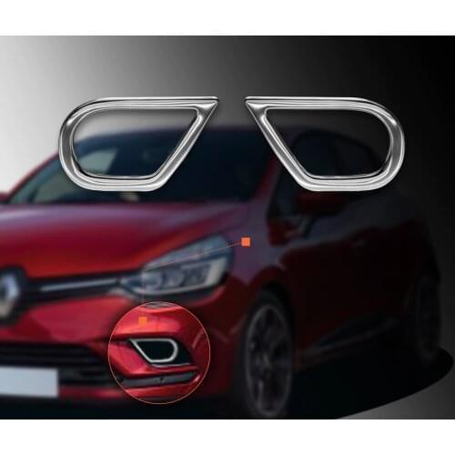 Renault Clio 4 For Chrome Fog Frame 2015 And Above
