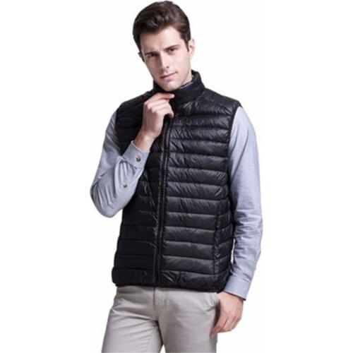Shanghai Story Mens Vogue Packable Ultralight Down Vest Puffer Easy to Fold Vest
