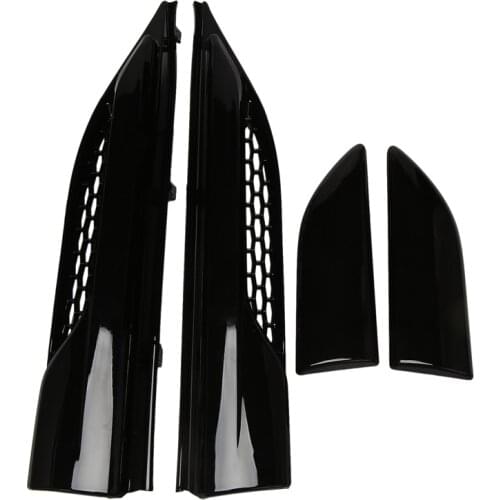 Car Side Air Vent Outlet Cover Trim Replacement for Land Rover Range Rover Evoque 2012-2017, Glossy Black