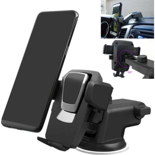 Universal Car Mount Holder Suction Cup Car Windshield Navigation Degree Stand 360 For Phone Rotation Bracket Mobile Rotatio O7U5