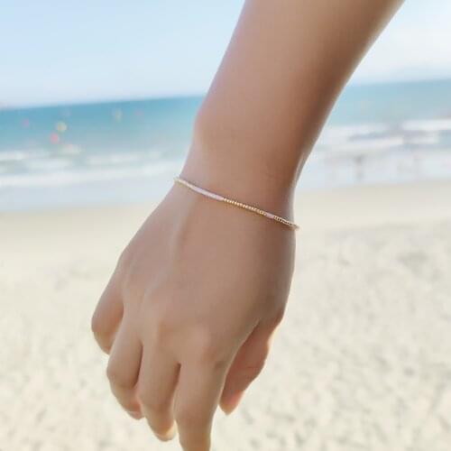 QUANCHI Fashion New Miyuki High Quality Slender Wrap Bracelets Pulseras Handmade Miyuki Beads Bracelet Chain Women Jewelry