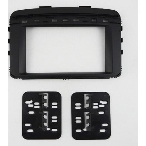 Double Din Car Facia for Kia Sorento 2014+ Radio DVD Stereo CD Panel Dash Kit Install Trim Fascia Face Plate Frame Bezel Console