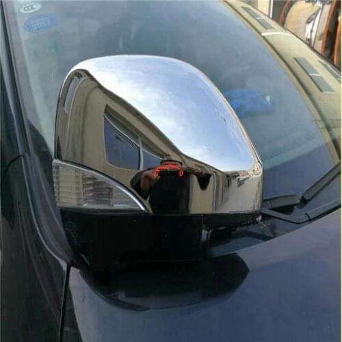 For Car Styling Nissan Patrol Y62 Car Accesories Chrome Rear View Mirror Cover Rearview Side Door Mirror Cover Scuff Guard 2018