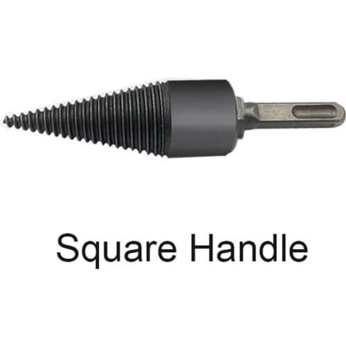 Firewood Splitter Machine Drill Wood Cone Reamer Punch Driver Firewood Drill Bit Wood Cut Tool