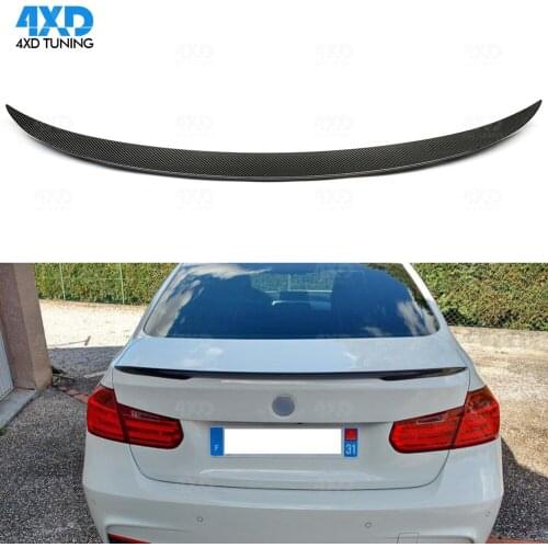 F30 Carbon Fiber Spoiler P Style For BMW F80 M3 316i 318i 320i 328i 335i Rear Trunk Spoiler 2012 2013 2014 2015 2016 2017 2018