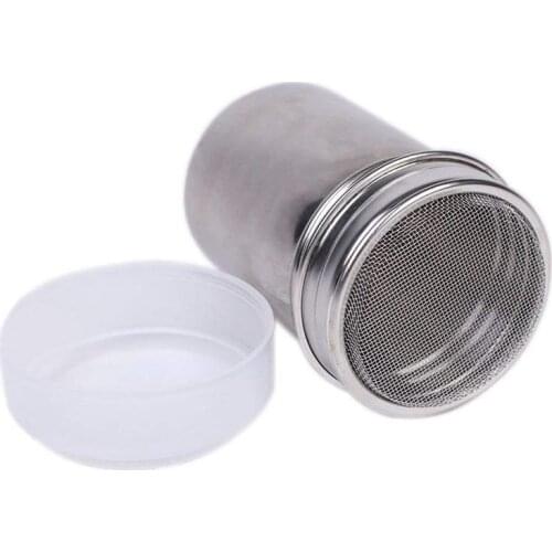Functional Stainless Steel Chocolate Shaker Icing Sugar Salt Cocoa Flour Coffee Sifter